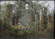 Caspar David Friedrich, Ruins of Eldena Monastery near Greifswald